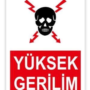yuksek gerilim levhasi